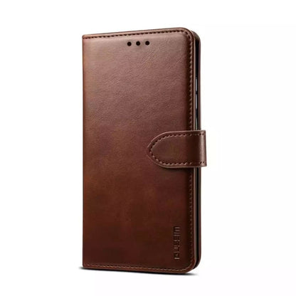 Synthetic Leather Flip Case for Samsung Galaxy Note 9 (Brown)