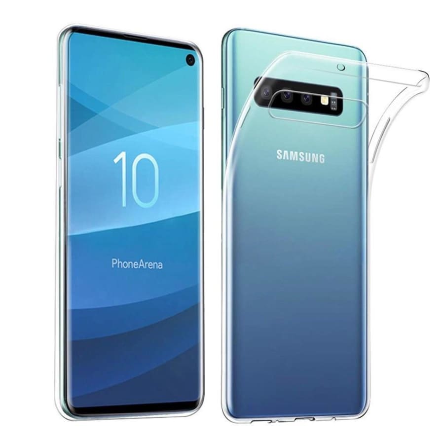 Silicone Case for Samsung Galaxy S10 (Clear)