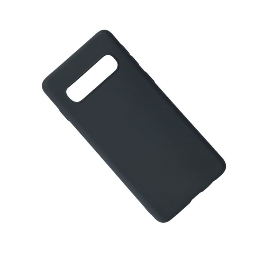 Silicone Case for Samsung Galaxy S10 (Black)