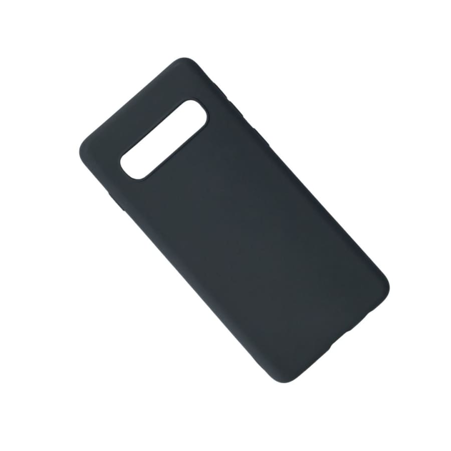 Silicone Case for Samsung Galaxy S10 Plus (Black)