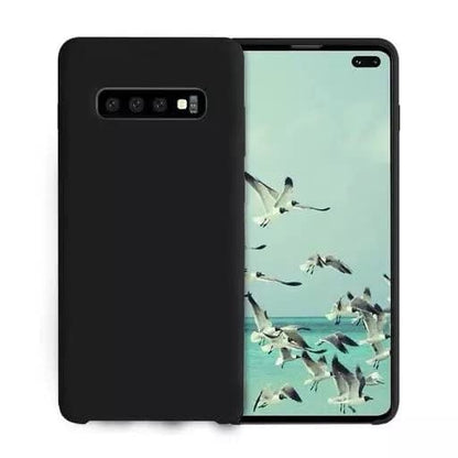 Silicone Case for Samsung Galaxy S10 Plus (Black)