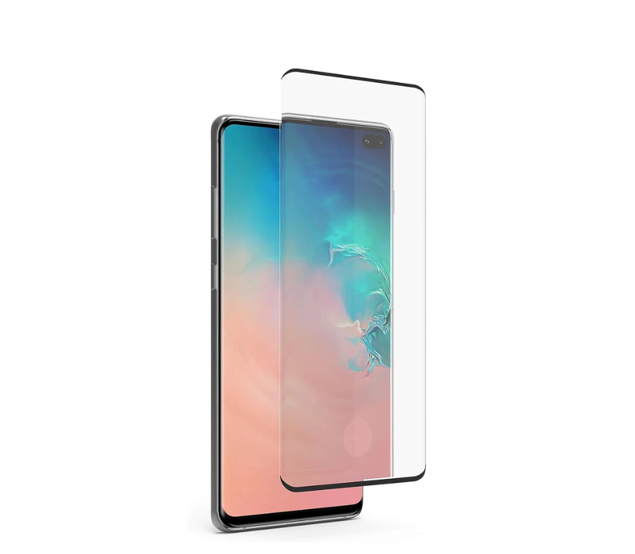 Samsung Galaxy S10 Plus Clear Tempered Glass Front View