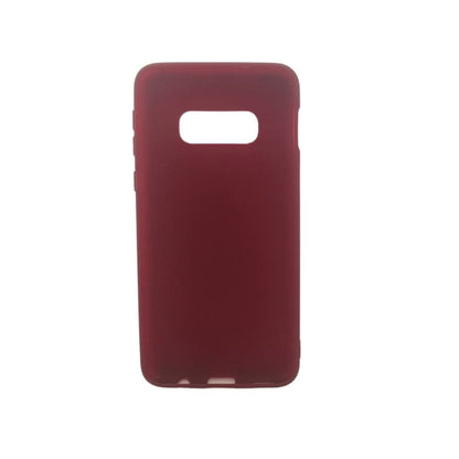 Silicone Case for Samsung Galaxy S10e (Maroon)