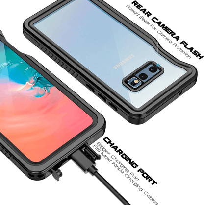 Samsung Galaxy S10e waterproof case sealed ports