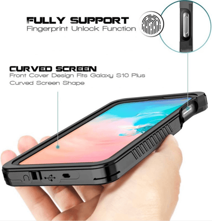 Samsung Galaxy S10e waterproof case sealed ports