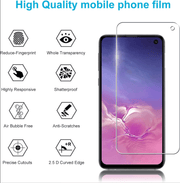 Samsung Galaxy S10E Tempered Glass Screen Protector