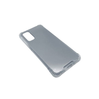 Silicone Case for Samsung Galaxy S20 (Silver Mirror)