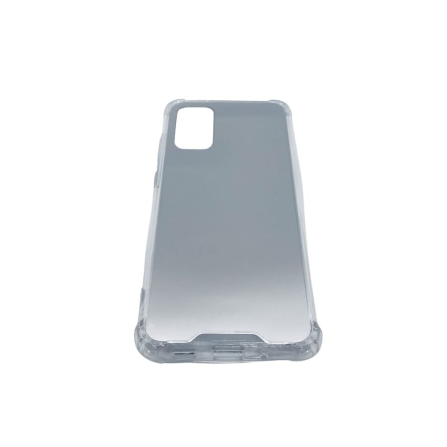 Silicone Cover for Samsung Galaxy S20 Plus (Silver Mirror)