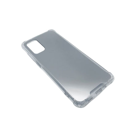 Silicone Cover for Samsung Galaxy S20 Plus (Silver Mirror)