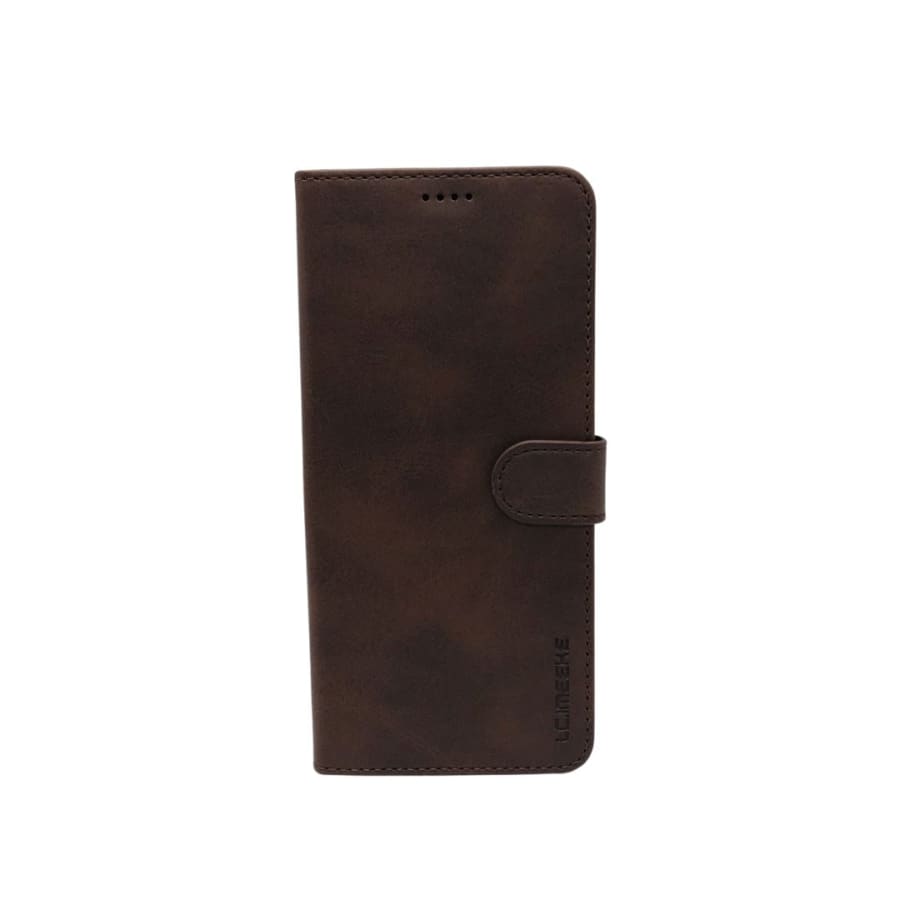 Synthetic Leather Flip Case for Samsung Galaxy S20 Ultra (Brown)