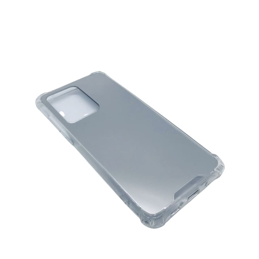 Silicone Case for Samsung Galaxy S20 Ultra (Silver Mirror)
