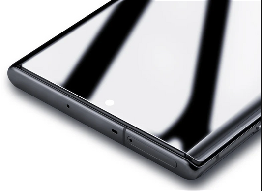 Side View of Curved Tempered Glass for Samsung S20 Ultra