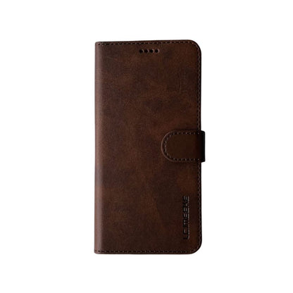 Synthetic Leather Flip Case Case for Samsung Galaxy S21 (Brown)