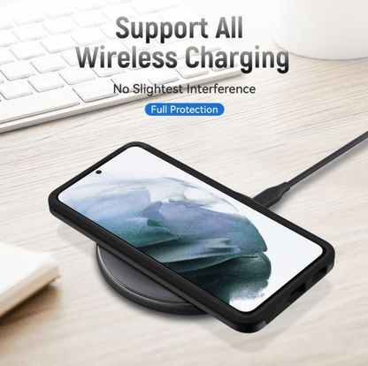 Samsung Galaxy S21 FE dual layer armor case back view