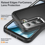 Samsung Galaxy S21 FE Triple Layer Armor Hard Case | 3-Layer PC TPU Cover
