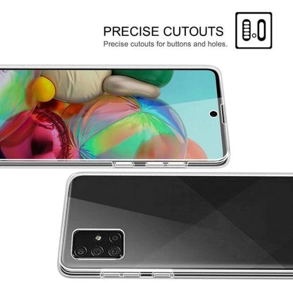 Clear Silicone Case for Samsung Galaxy S21 Plus (Clear)