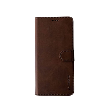 Synthetic Leather Flip Case Case for Samsung Galaxy S21 Plus (Brown)
