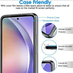 Samsung Galaxy S21+ Plus Clear Tempered Glass Screen Protector (2 Pack) – 9H HD 2.5D Rounded Edge Impact & Scratch