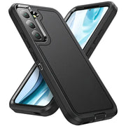 Samsung Galaxy S21+ Plus Triple Layer Armor Hard Case | 3-Layer PC TPU Cover