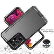 Samsung Galaxy S21 Ultra Triple Layer Armor Hard Case | 3-Layer PC TPU Cover