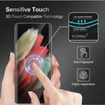 Samsung Galaxy S22 Ultra Clear Tempered Glass Screen Protector – 9H HD 2.5D Rounded Edge Impact & Scratch Resistant