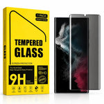 Samsung Galaxy S22 Ultra Privacy Tempered Glass Screen Protector – 9H HD Anti-Spy 2.5D Rounded Edge Impact & Scratch