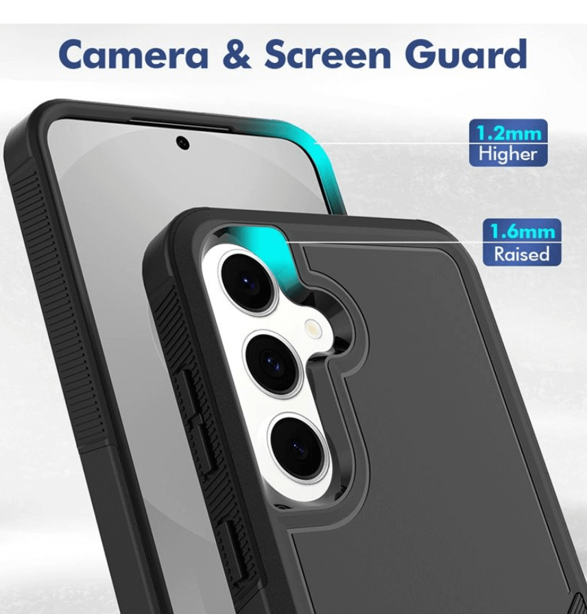 Samsung Galaxy S23 FE armor hard case shockproof design