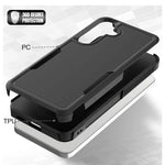 Samsung Galaxy S23 FE Dual Layer Armor Hard Case - Mobile Phone