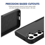 Samsung Galaxy S23 FE Dual Layer Armor Hard Case - Mobile Phone