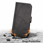 Samsung Galaxy S23 FE Flip Wallet Case Cowhide Dot Pattern - Mobile Phone