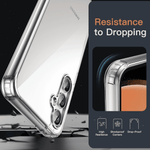 Samsung Galaxy S23 FE Hybrid Ultra Clear Shockproof Case