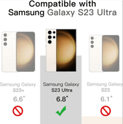 Samsung Galaxy S23 Ultra Hybrid Ultra Clear Shockproof Case