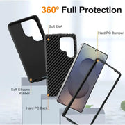 Samsung Galaxy S23 Ultra Triple Layer Armor Hard Case | 3-Layer PC TPU Cover