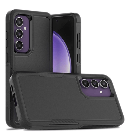 Samsung Galaxy S24 dual layer armor hard case black