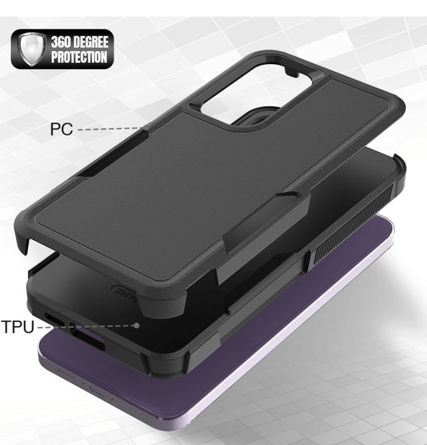 Samsung Galaxy S24 armor hard case shockproof design