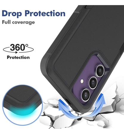 Samsung Galaxy S24 dual layer armor case back view