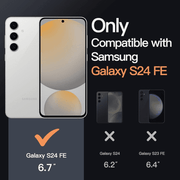 Samsung Galaxy S24 FE Hybrid Ultra Clear Shockproof Case