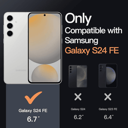 Samsung Galaxy S24 FE Hybrid Ultra Clear Shockproof Case