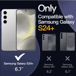 Samsung Galaxy S24 Plus Hybrid Ultra Clear Shockproof Case