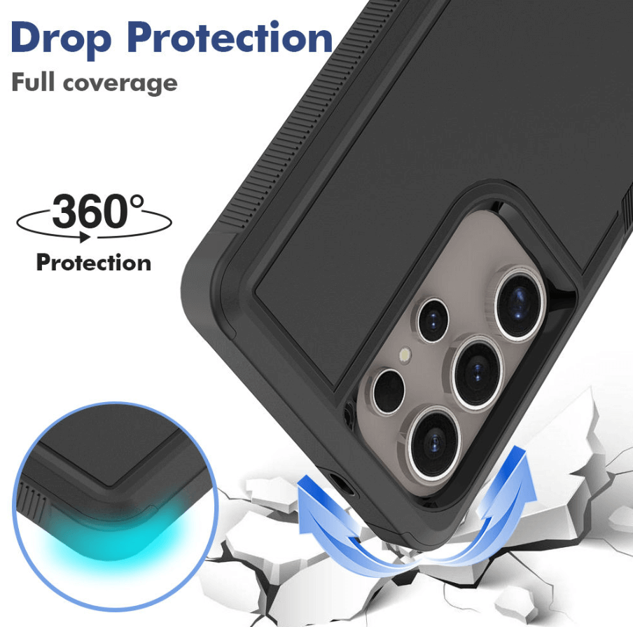 Samsung Galaxy S24 Ultra armor hard case shockproof design
