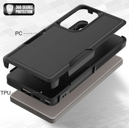 Samsung Galaxy S24 Ultra rugged armor back cover