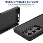 Samsung Galaxy S24 Ultra Dual Layer Armor Hard Case - Mobile Phone