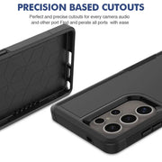 Samsung Galaxy S24 Ultra Dual Layer Armor Hard Case - Mobile Phone