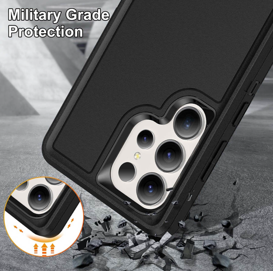 Samsung Galaxy S24 Ultra heavy duty shockproof case