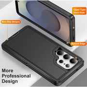 Samsung Galaxy S24 Ultra Triple Layer Armor Hard Case | 3-Layer PC TPU Cover