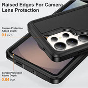 Samsung Galaxy S24 Ultra Triple Layer Armor Hard Case | 3-Layer PC TPU Cover