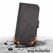 Samsung Galaxy S25 FE Flip Wallet Case Cowhide Dot Pattern - Mobile Phone