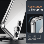 Samsung Galaxy S25 FE Hybrid Ultra Clear Shockproof Case