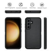 Samsung galaxy S25 FE Triple Layer Armor Hard Case | 3-Layer PC TPU Cover