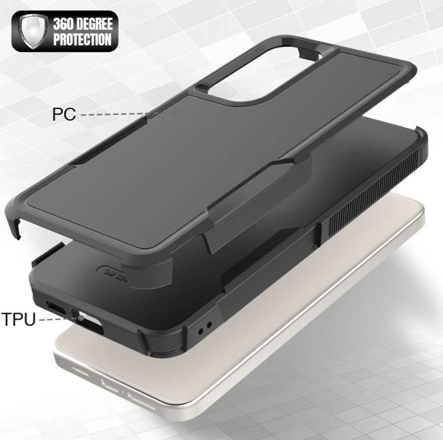 Samsung Galaxy S25 plus TPU PC dual layer armor case